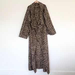 3/$30 Leopard Print Plush Snuggie - Brown